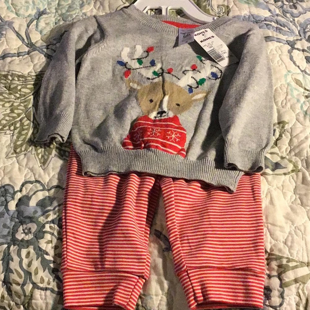 BRAND NEW 6m boy/girl outfit